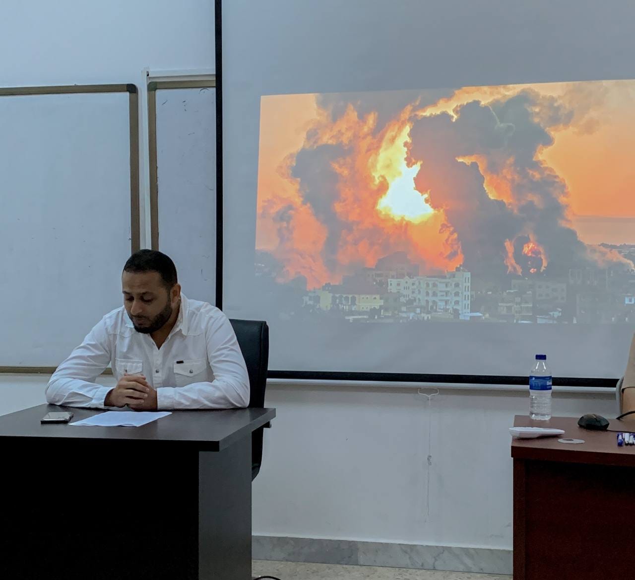 المبادرات الطلاّبية وبالتعاون مع مكتب الجودة واتحاد الطّلبة بالكلية